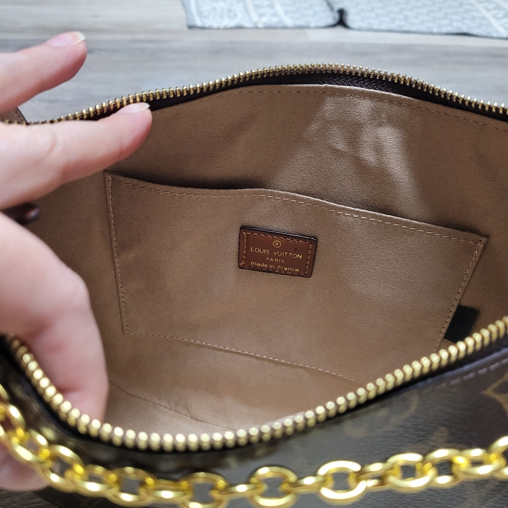 Large Luxury Hot Fashion Monogram Crossbody Bag Purse - Picture 7 of 9